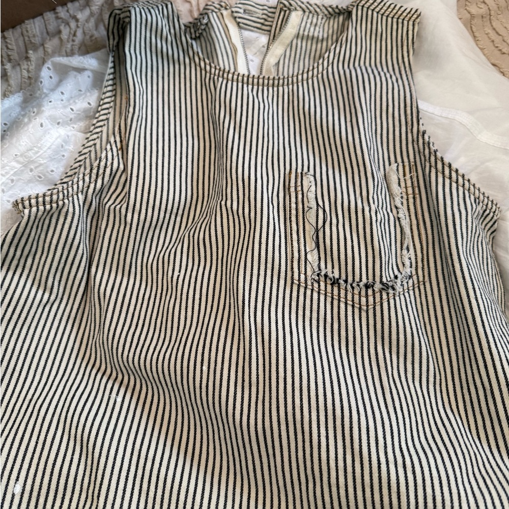 Alexander Wang Striped Black and White Top